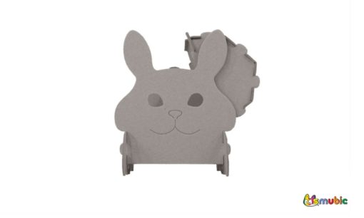 cardboard bunny chest